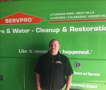 Nelson Alas, team member at SERVPRO of Agoura / Calabasas / Hidden Hills