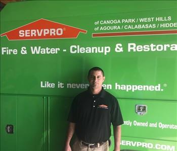 Marcos Turcios, team member at SERVPRO of Agoura / Calabasas / Hidden Hills