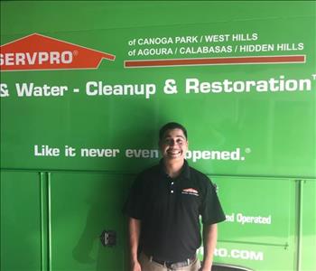 Tony Rosales, team member at SERVPRO of Agoura / Calabasas / Hidden Hills